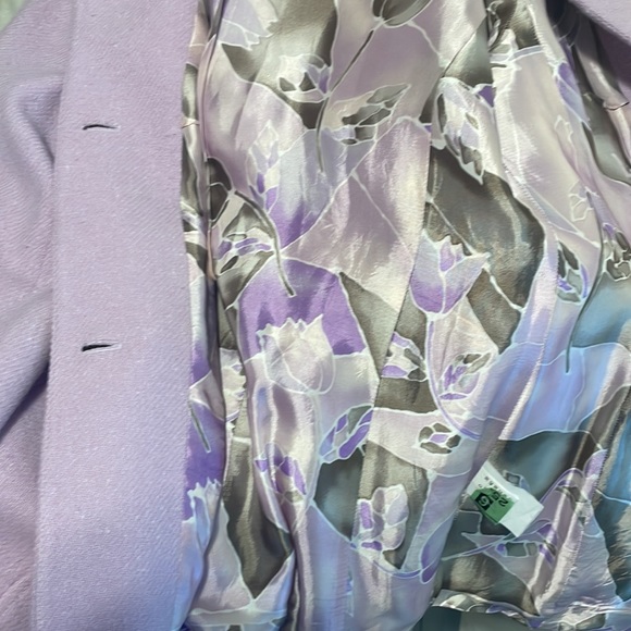 LOUIS FERARD Contraire wool boucle tweed sz 8 in lavender - Picture 6 of 6